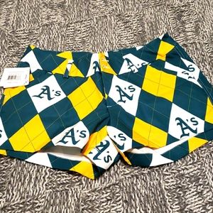 NWT oakland athletics shorts